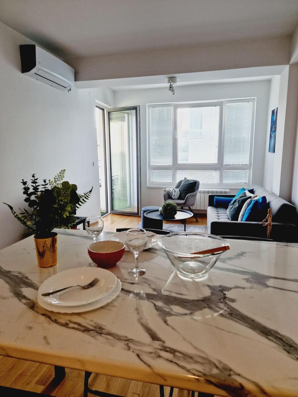 Kamche Lux Apartment Skopie Exterior foto